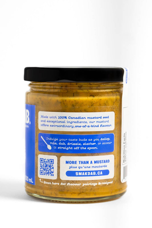 Hot Sweet Dill Smak Dab Mustard