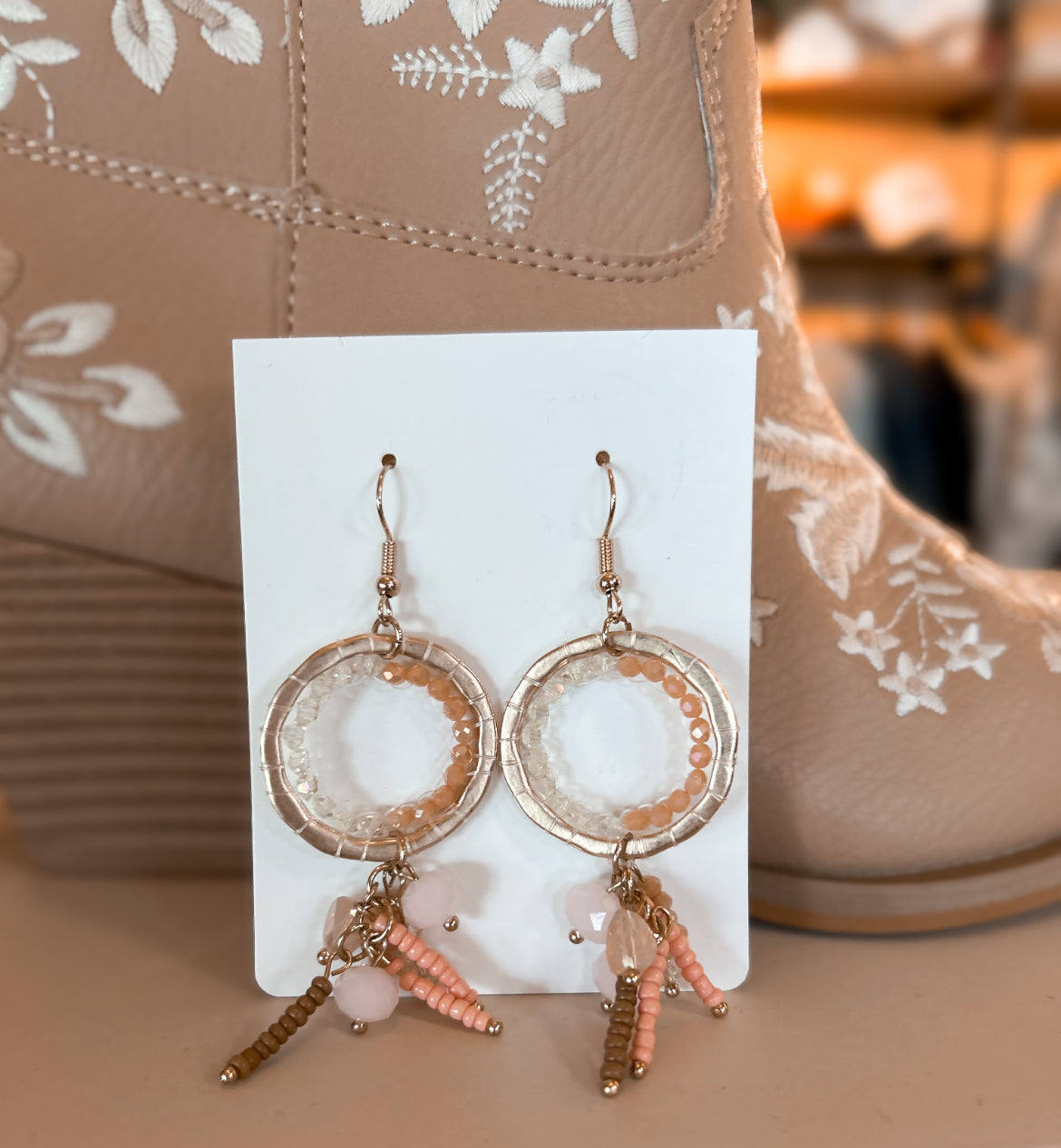 Pink Eras Dangle Earrings