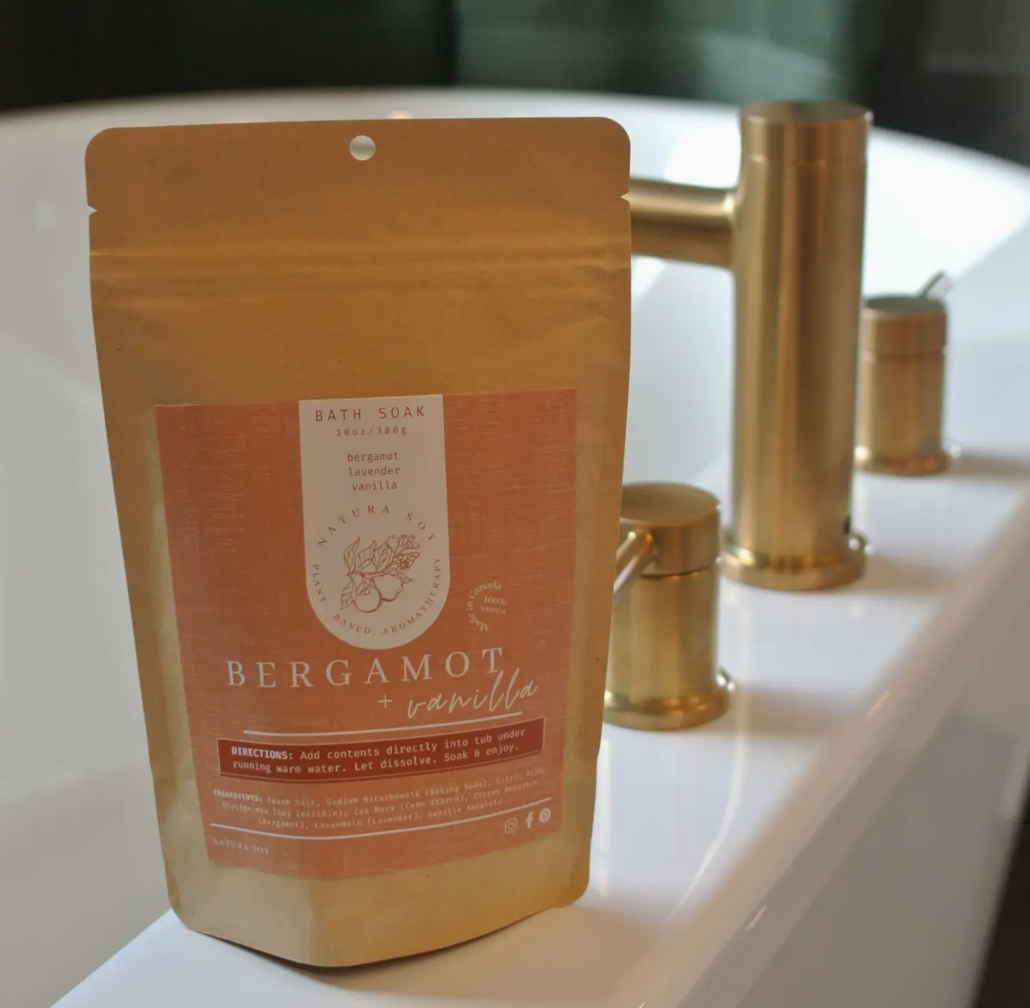 Bath Soak- Bergamot Vanilla