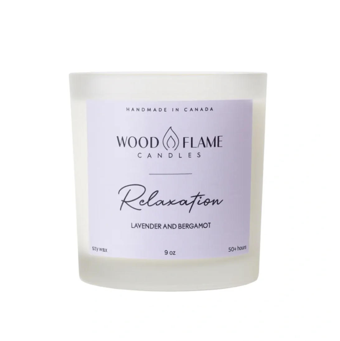 Relaxation Woodflame Candle