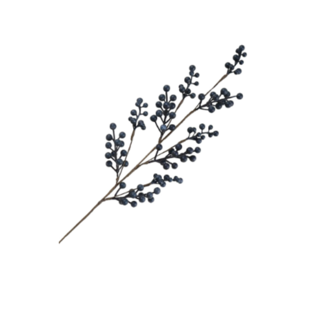 Blue Berry Spray 28"