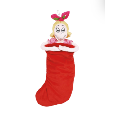 Cindy Lou Plush Stocking