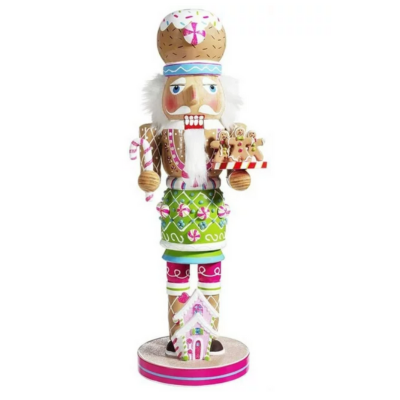 Wooden Gingerbread Nutcracker