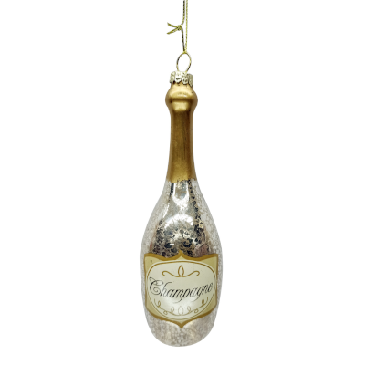 Champagne Bottle Ornament