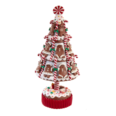 Clay Dough Gingerbread Tree