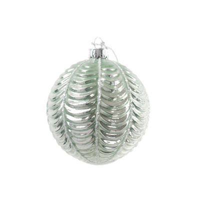 Sage Green Glass Ornament