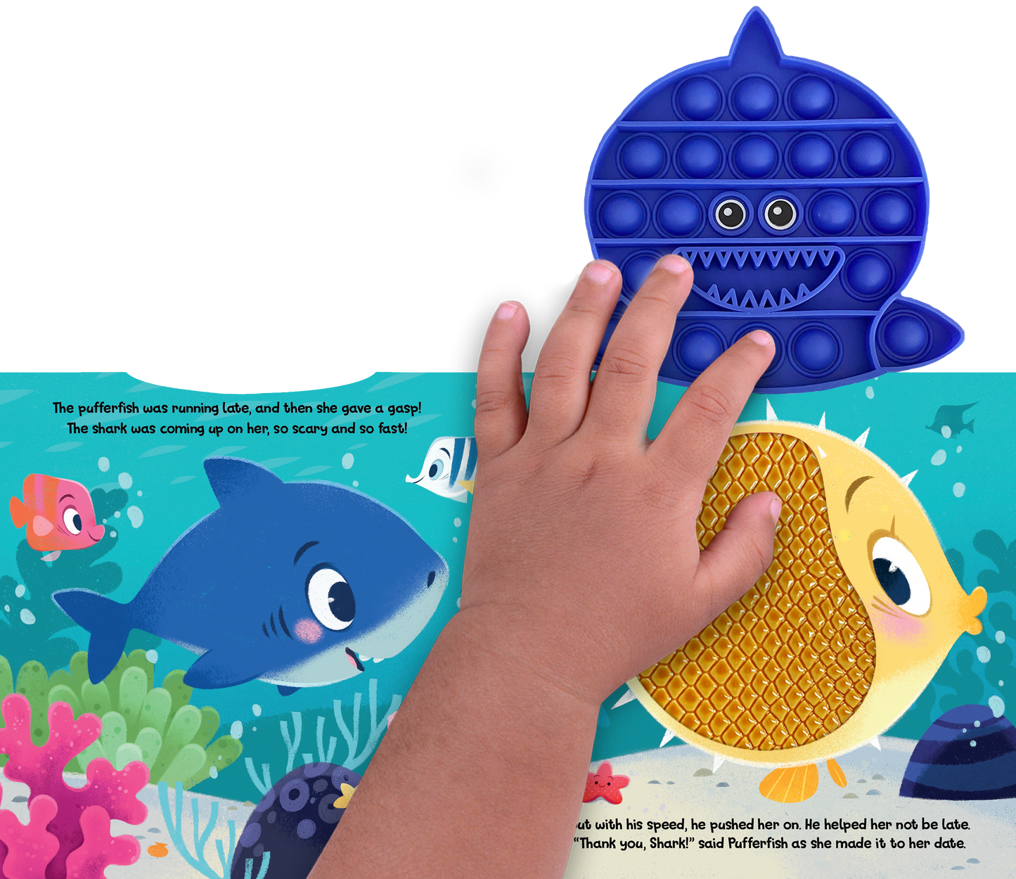 Little Shark Book - Your Sensory Fidget Friend