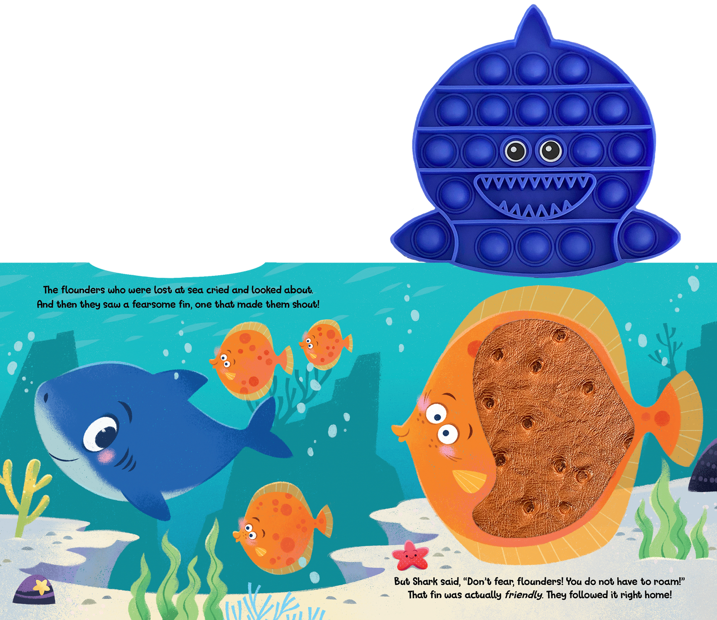Little Shark Book - Your Sensory Fidget Friend