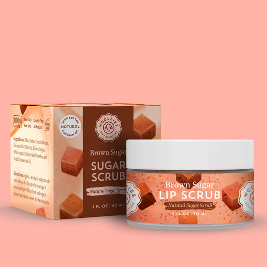 Brown Sugar Natural Sugar Lip Scrub