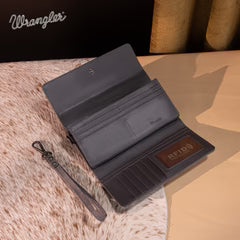 Wrangler Aztec Embroidered Wallet/Wristlet