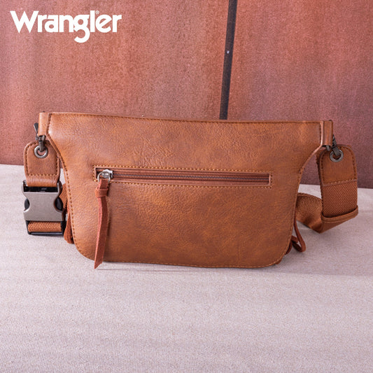 Wrangler Fringe Fanny Pack Belt Bag Sling Bag