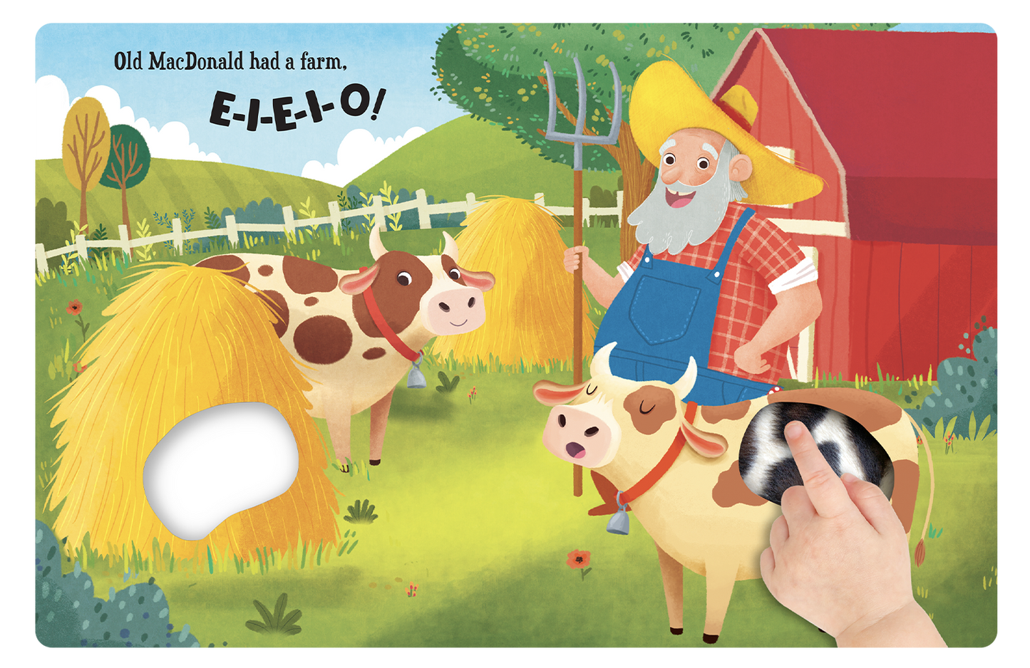 Old MacDonald Had A Farm: A Touch and Feel Book