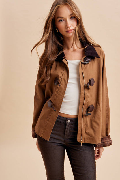TOGGLE BARN JACKET