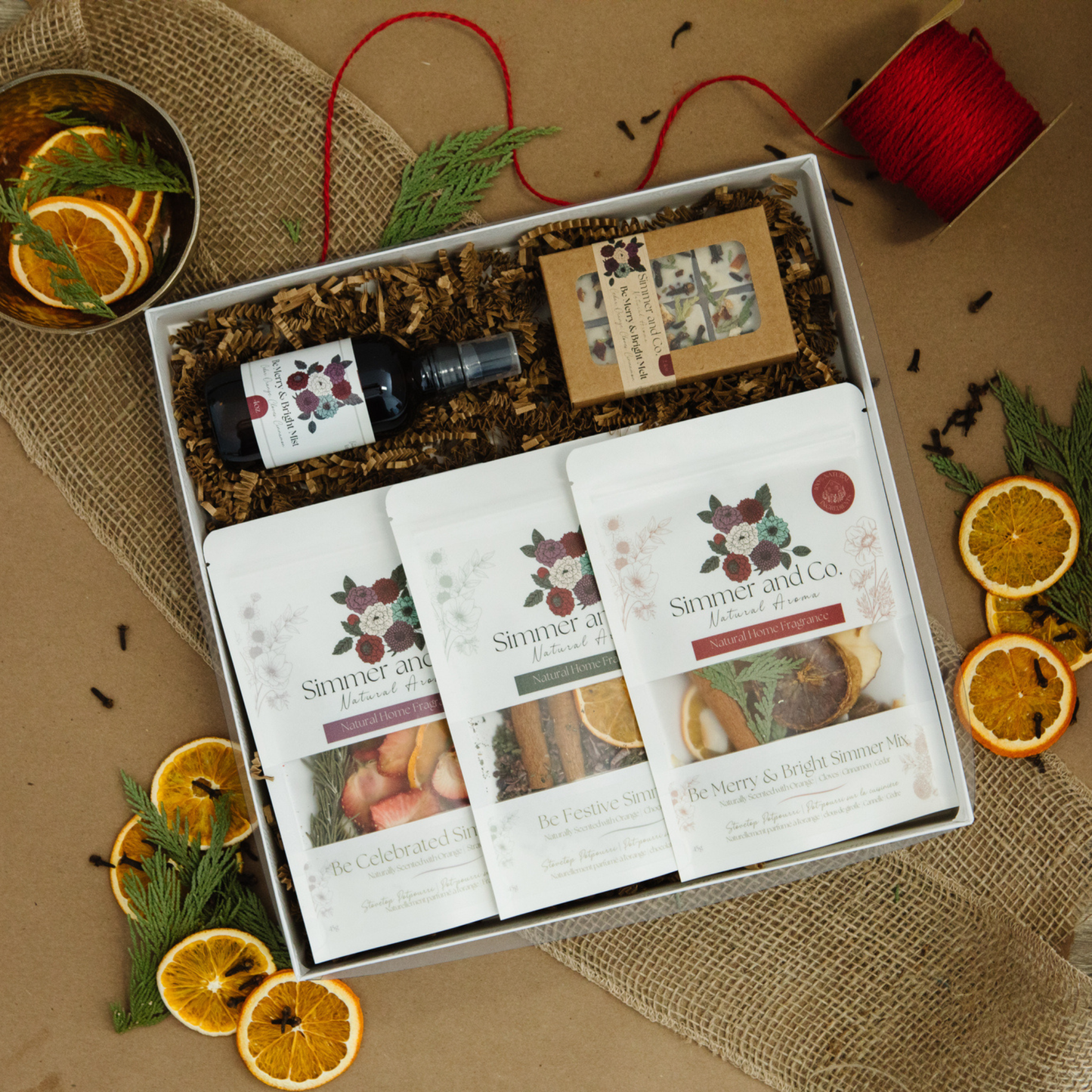 Holiday Glow Gift Set – Natural Festive Aroma Collection