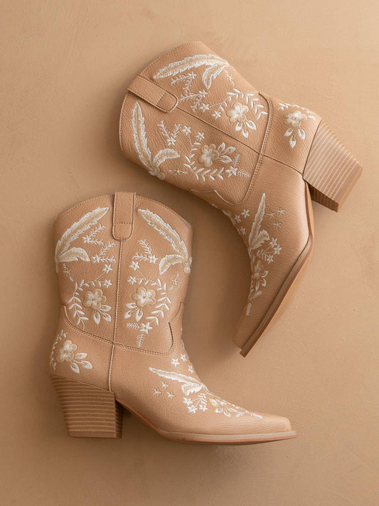 The Bailey Embroidered Cowboy Boot