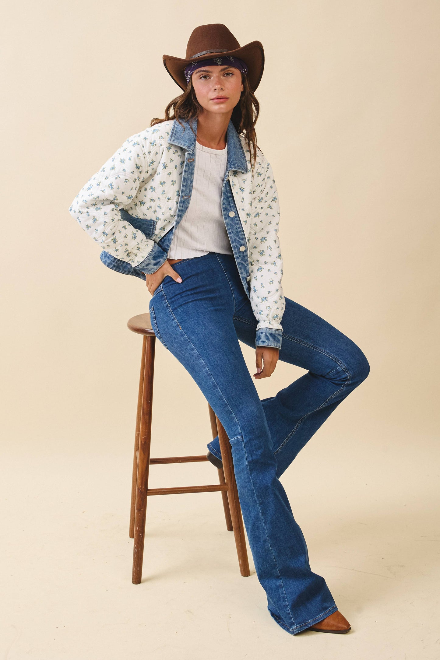 Floral Quilted Jacket