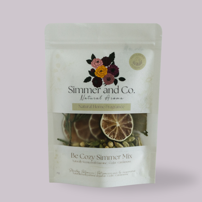Be Cozy Simmer Pot Mix, Natural Jasmine Spice Aroma