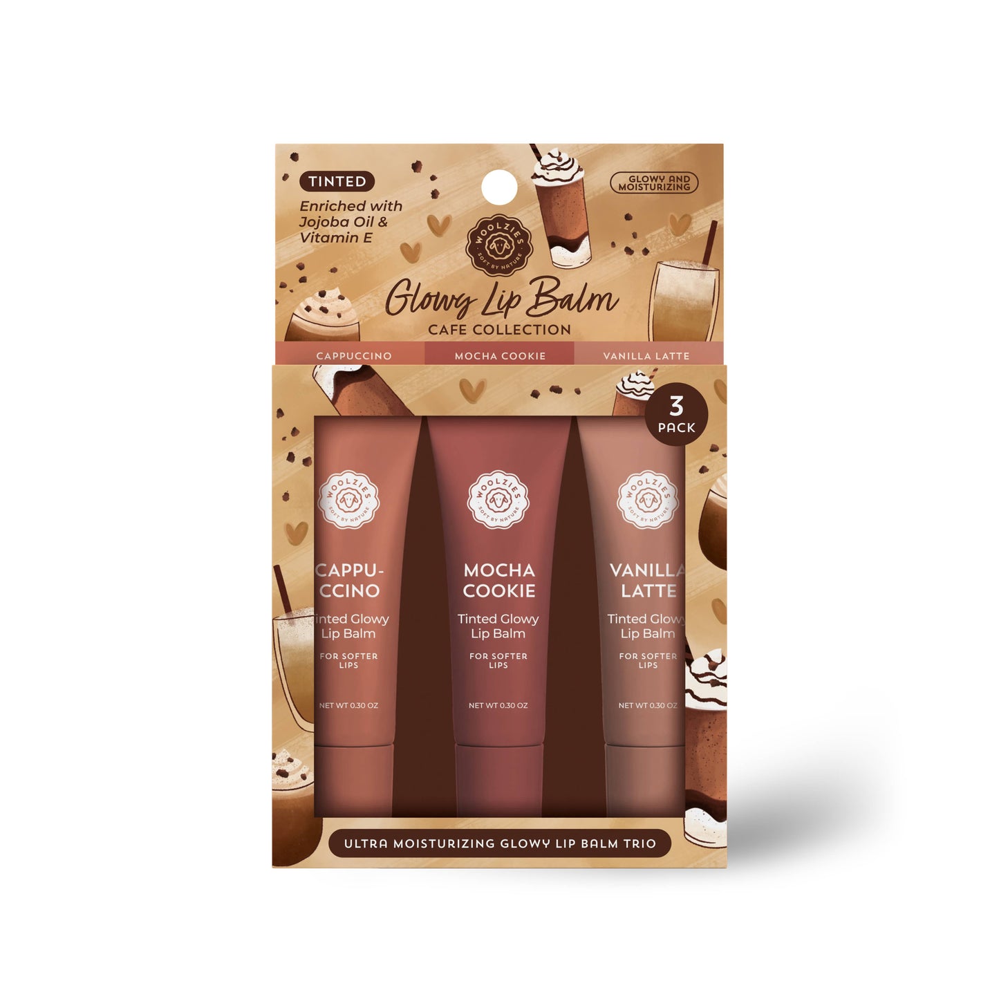 Cafe Collection Glowy Lip Balm Trio