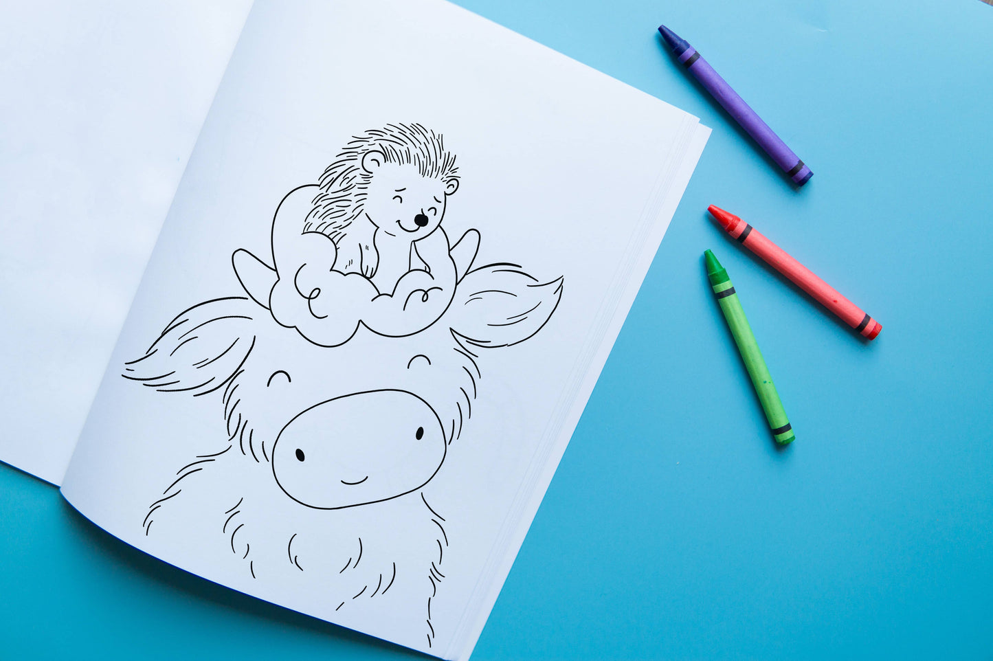 Missy Moo and Friends | Colouring Book