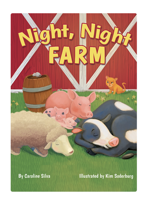 Night, Night Farm- Children's Padded Board Book