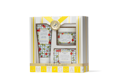 Pistachio & Dark Cherry Beekman Gift Set