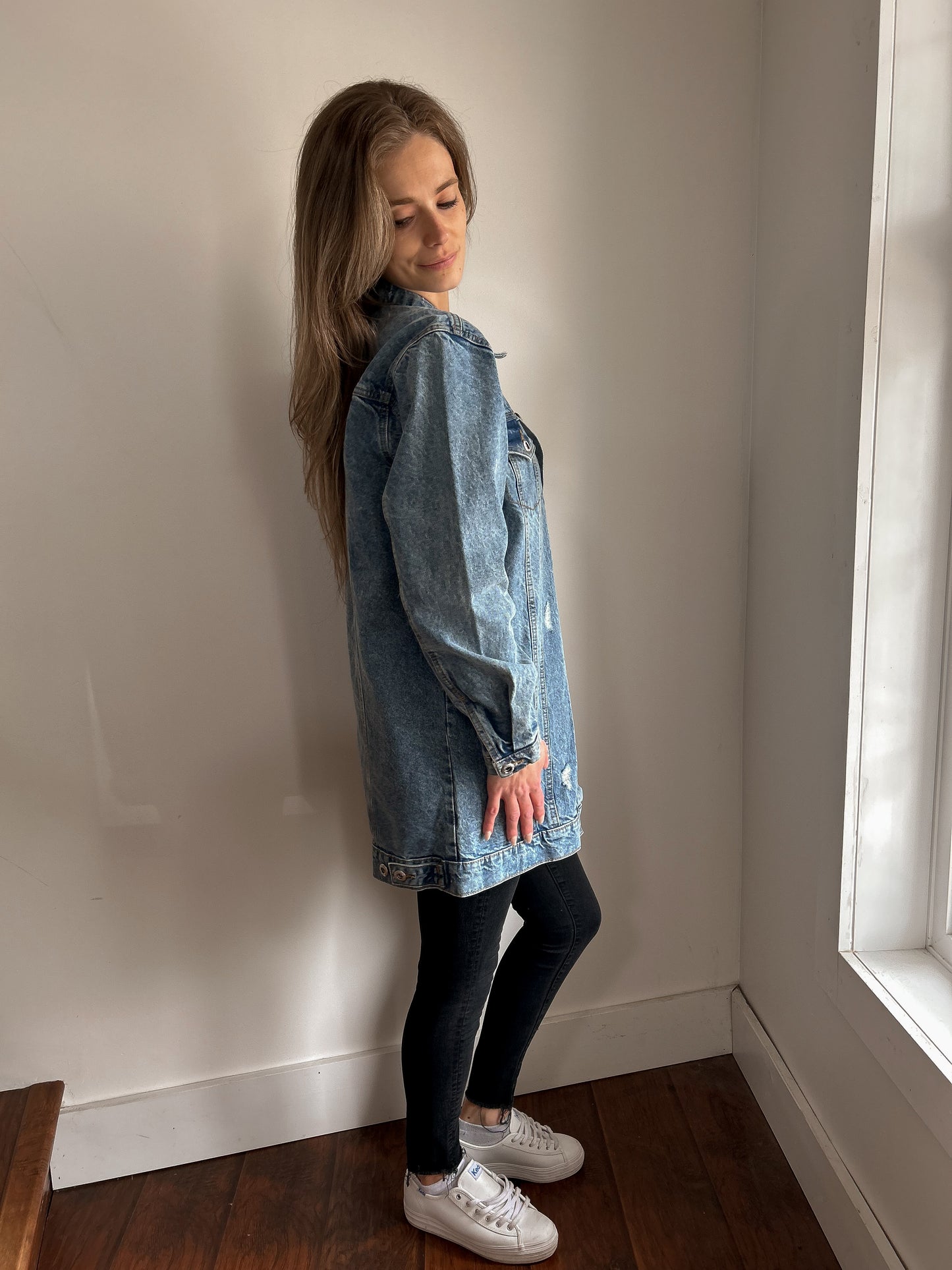 Denim Jacket Distressed