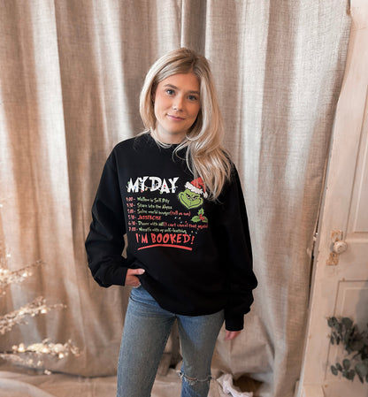 The Grinch, I’m Booked! Sweatshirt