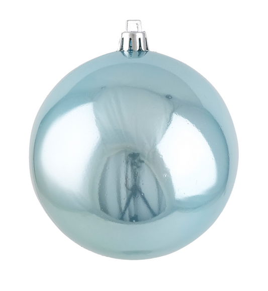 Pearl Light Blue Ornament Ball