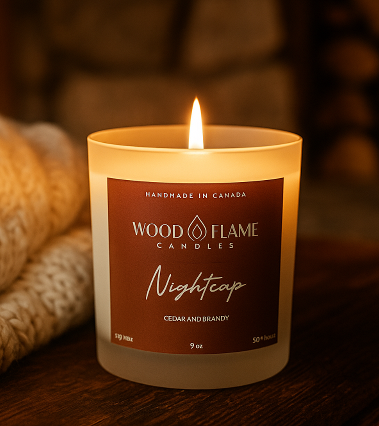 Nightcap Woodflame Candle