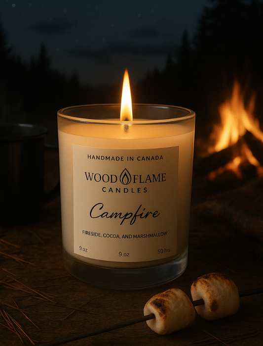 Campfire Woodflame Candle