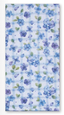 Floral Plaid Tea Towel