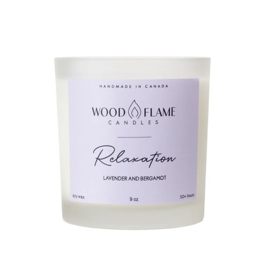 Relaxation Woodflame Candle