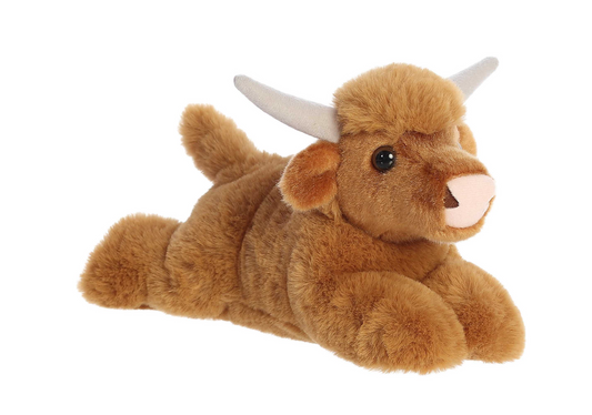 Highland Cow Mini Flopsie