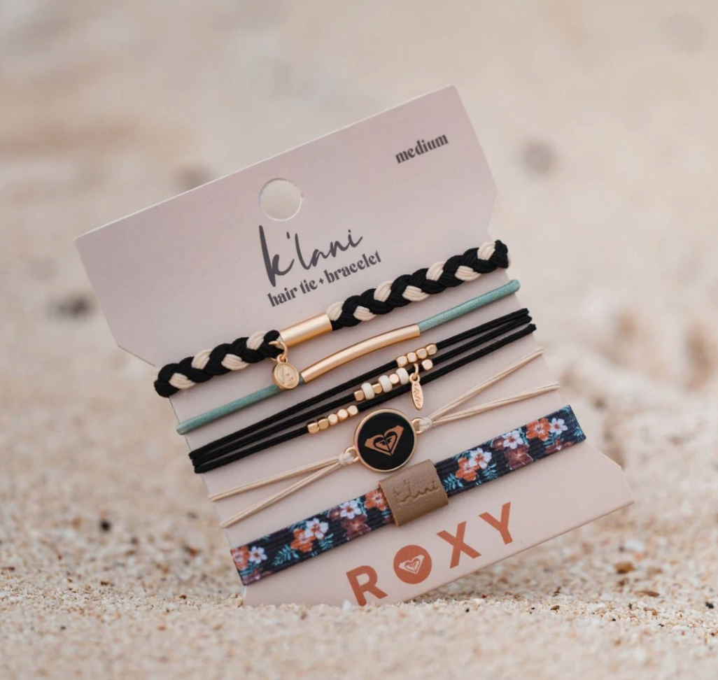 ROXY Coastal Drift Black K'lani