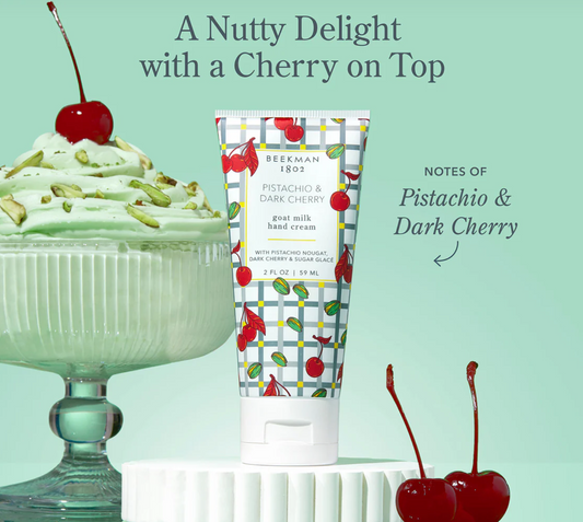 Pistachio & Dark Cherry 2oz Hand Cream