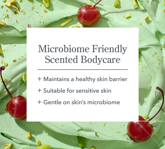 Pistachio & Dark Cherry Whipped Body Cream