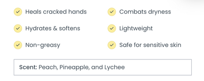 Juicy Peach Lychee 2oz Hand Cream