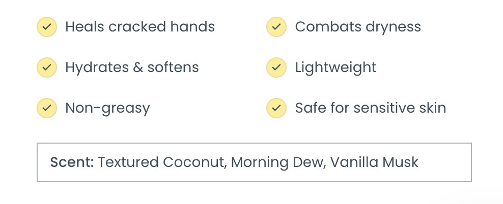 Coconut Cream 2oz Hand Cream