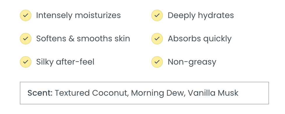 Coconut Cream Whipped Body Cream