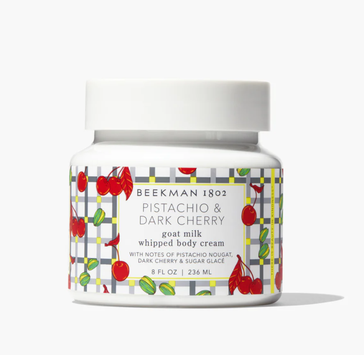 Pistachio & Dark Cherry Whipped Body Cream