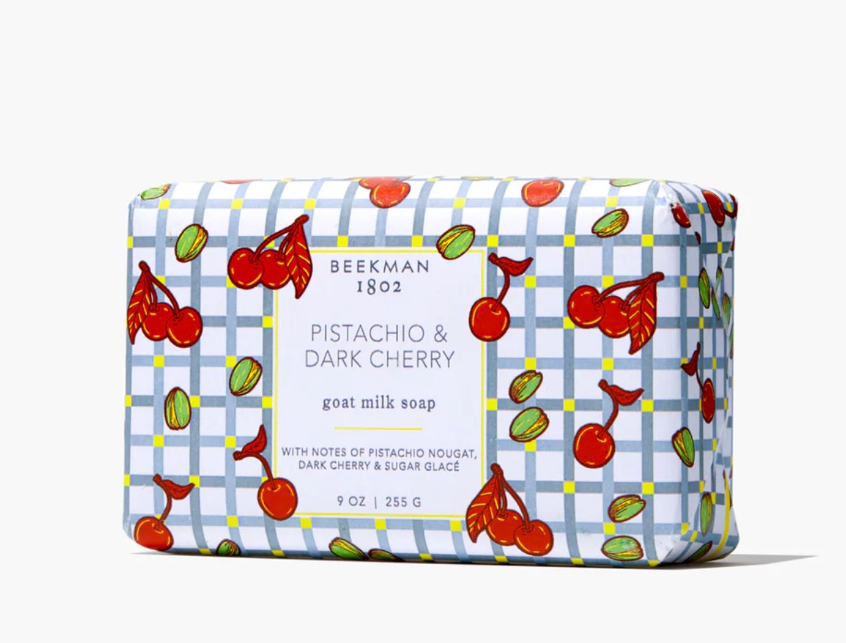 Pistachio & Dark Cherry Beekman Bar Soap