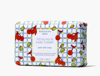 Pistachio & Dark Cherry Beekman Bar Soap