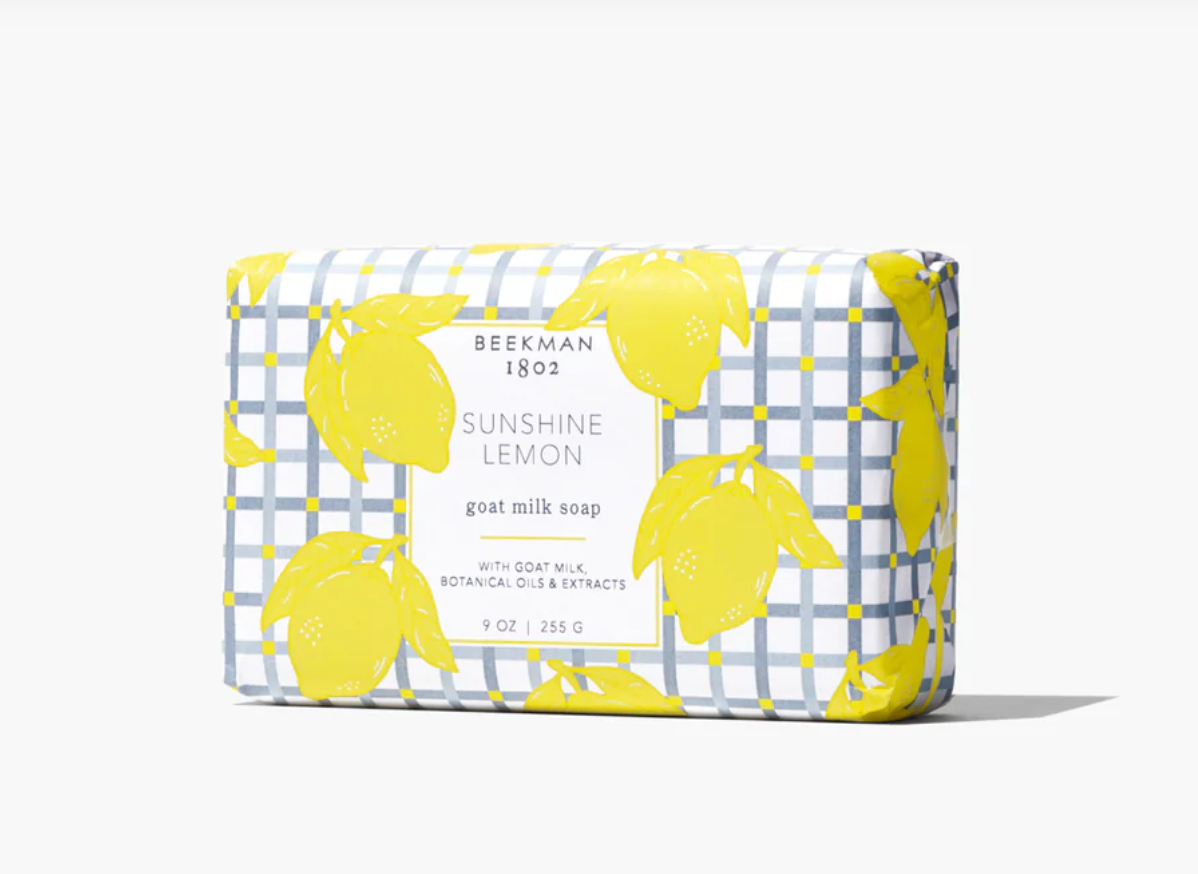 Beekman Sunshine Lemon Bar Soap