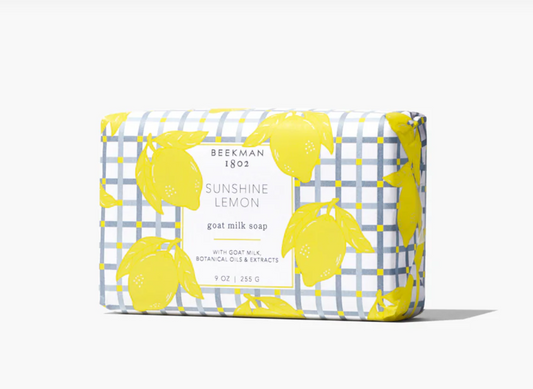 Beekman Sunshine Lemon Bar Soap