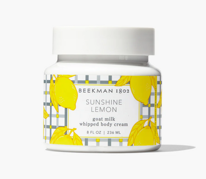 Beekman Sunshine Lemon Whipped Body Cream
