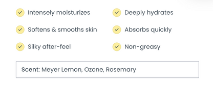 Beekman Sunshine Lemon Whipped Body Cream