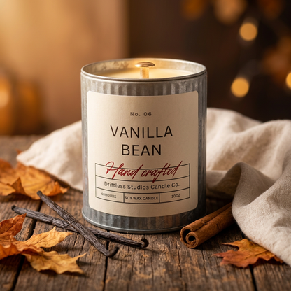 Vanilla Bean Handcrafted Candle