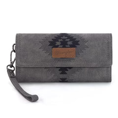 Wrangler Aztec Embroidered Wallet/Wristlet