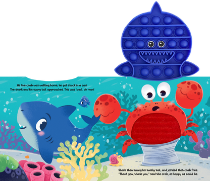 Little Shark Book - Your Sensory Fidget Friend