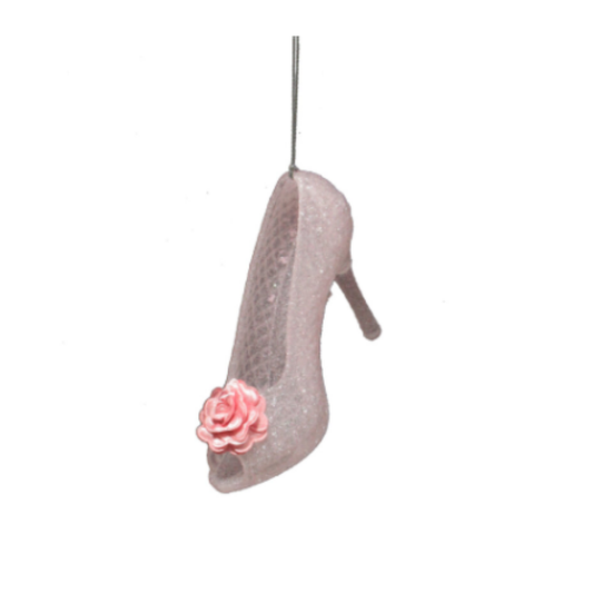Pink Heel Ornament